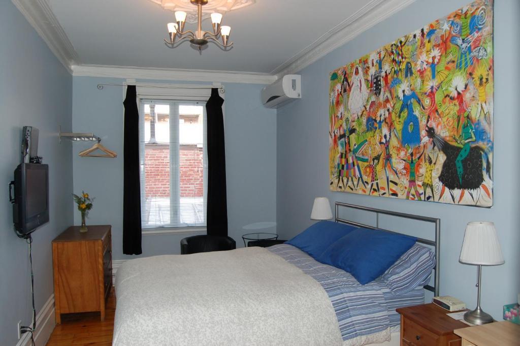 Le Chasseur Bed & Breakfast Montreal Pokoj fotografie